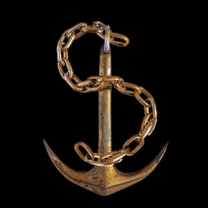 Photo of anchor and chain